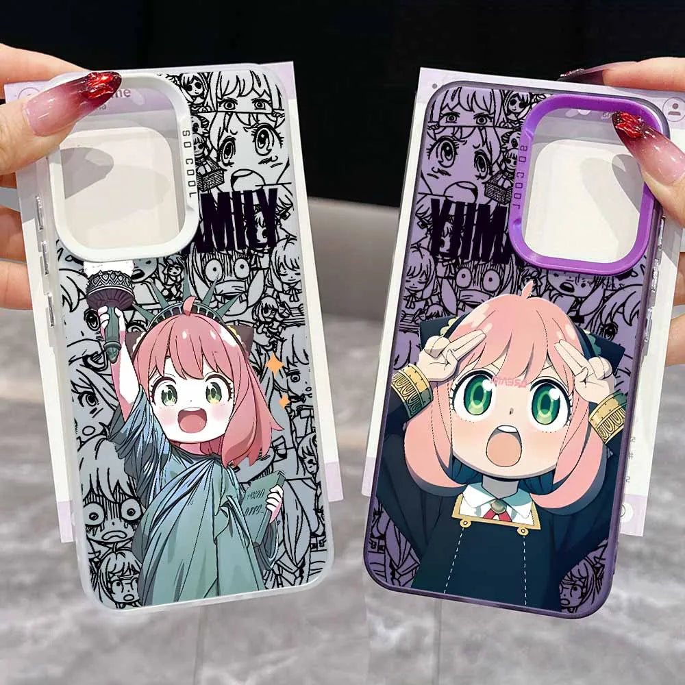 SPYÃFAMILY Anya Forger For Xiaomi Redmi Note 15 14 13 12 11E 11S 11 Pro Plus Lite Max Colorful Funda Silicone Soft Phone Case