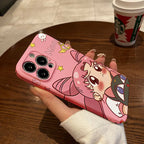 Anime Cartoon S-Sailors Moons Phone Case for IPhone 16 15 14 13 12 11 Pro Max XS XR Plus Lens Protection Glossy HD Hard PC Cover