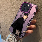Jujutsu Kaisen Satoru Gojo Phone Case For iPhone 16 15 14 13 12 11 Pro Max X XR XSMAX 8 7 Plus Candy Matte Shockproof Back Cover