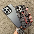 Black HUNTERÃHUNTER Hot Anime Phone Case FOR IPhone 17 16 15 Pro MAX 14 13 12 16e 15Pro Plus Shell 17Air Silver Shell IMD Covers