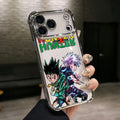 Hot HUNTERSÃHUNTERS KilluaS Plating Phone Case For iPhone 17 17e 16e 16 15 14 13 12 11 Pro Max X Mini Air Plus Anti-Fall Airabag