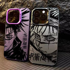 Anime Jujutsu Kaisen Graphic Phone Case for iPhone 17 Air 16 15 14 11 Pro 13 12 Mini 8 7 Matte Bumper Shockproof Hard Cover