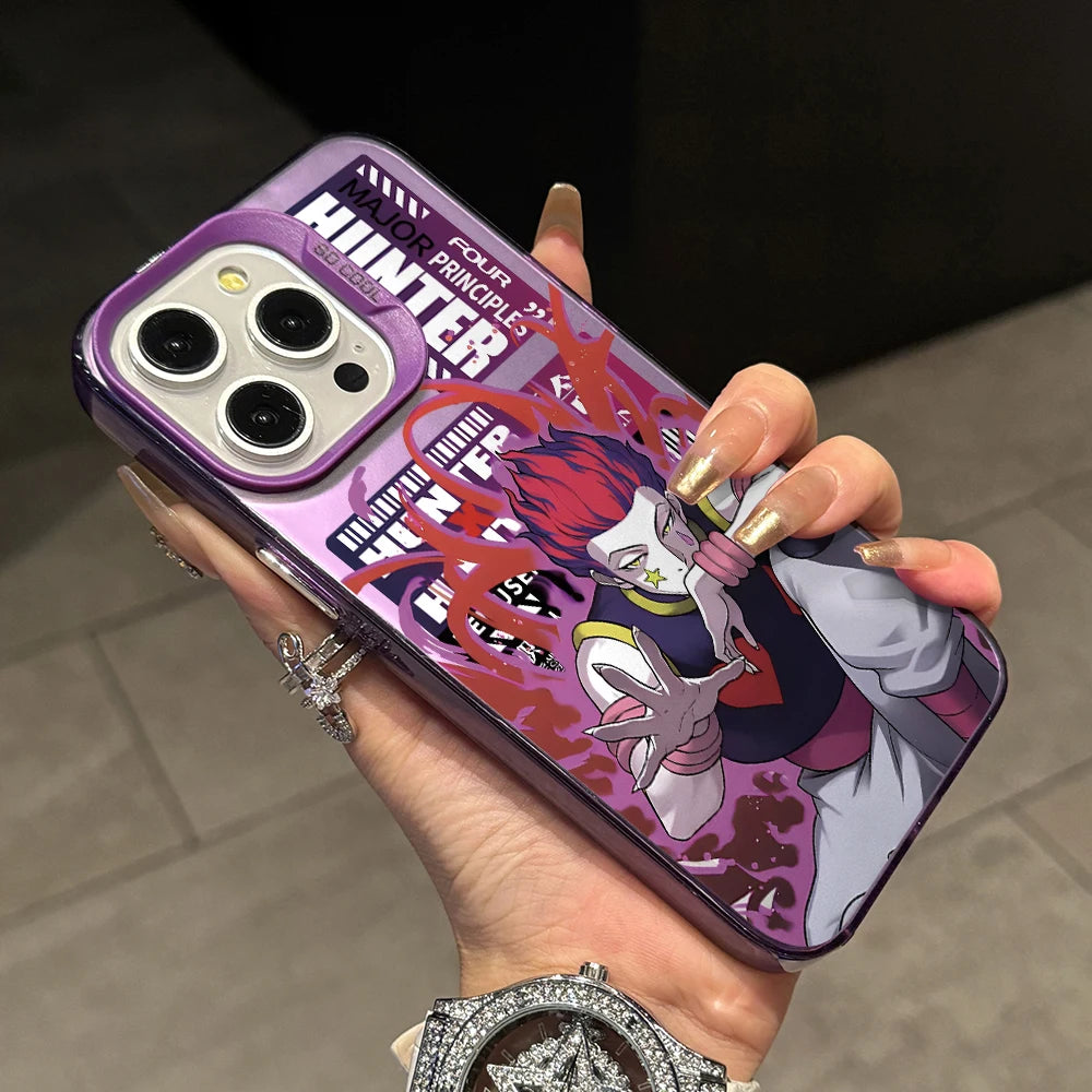Hot HuntersÃHunters GONs Hisokas Phone Case For iPhone 17 17e 16e 16 15 14 13 12 11 mini Pro Max Air Plus Anti Fall Matte Cover