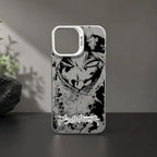 Asta Cartoon B-Black Clover Phone Case iPhone 11/12/13/14/15/16/17 Pro Max Aurora TPU Case Shockproof Slim Stylish Cover