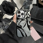 Anime B-Bleach Phone Case For iPhone 17 16 15 14 13 12 11 Pro Max Air multicolor Matte Laser Metallic Aurora Funda