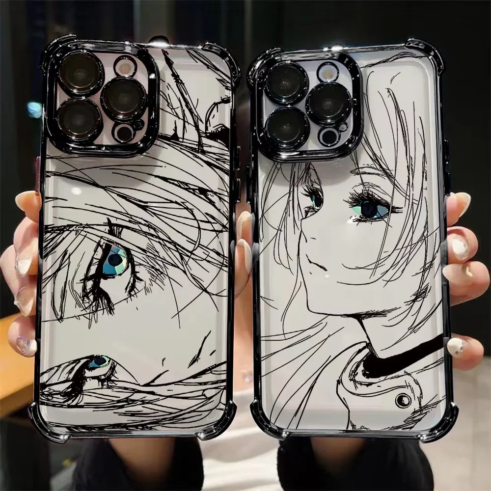 Frieren: Beyond Journey's End Phone Case For IPhone 17 Air 16 e 15 14 13 12 11 Pro Max Plus Mini SE 2020 2022 Anime  Comic