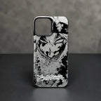 Asta Cartoon B-Black Clover Phone Case iPhone 11/12/13/14/15/16/17 Pro Max Aurora TPU Case Shockproof Slim Stylish Cover