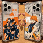 Haikyuu Oya Volleyball Phone Case for iPhone 16 15 14 Plus 13 12 Mini 11 iPhone16 Pro Max X Xs XR 7 8 Soft Thin Clear Cover