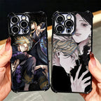 Tokyo Revengers Ran Haitani Rindou Plating Phone Case For Xiaomi Poco X6 X7 X8 Pro Max X5 X3 M8 M7 M5S Redmi 15C 15 14C 13C 17T
