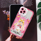 Sailors Moons Girl Phone Case for Apple iPhone 17 Air 16 15 14 Plus 13 12 11 Pro Max Border printing Soft Transparent Cover