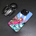 JOJOS B-Bizarres Adventures Phone Case For iPhone 17,16,15,14,13,12,11 Plus,Pro Max,Colored Silver Phone Case