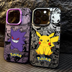 Cartoon P-Pokemon Phone Case For iPhone 16e 16 15 14 13 12 11 mini Pro Max X XR XSMAX 8 7 Plus Anti Fall Matte Back Cover