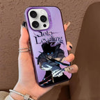 Anime Solos Levelings Phone Case For iPhone 16 15 14 13 12 11 Pro Max X XR XSMAX 8 7 Plus Matte Shockproof Back Anti Fall Cover