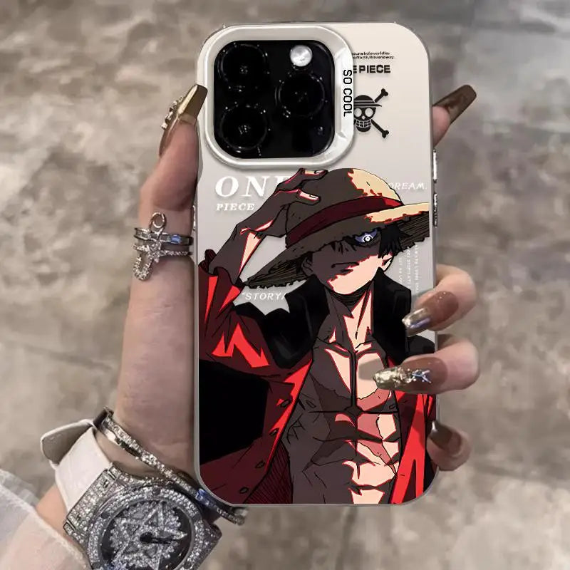 3D One Piece Monkey D. Luffy Phone Case for iPhone 11 12 13 14 15 16 17 Pro Max Plus mini 17promax straw hat Ã£ÂÂ«Ã£ÂÂÃ£ÂÂ£ Back Cover