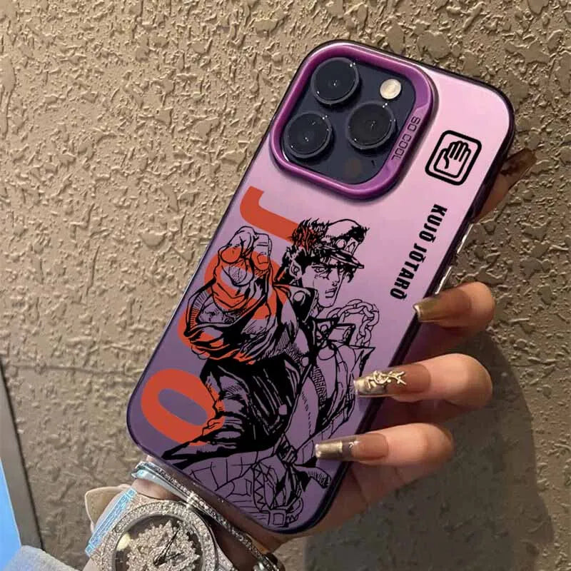JoJo Bizarre Adventure Phone Case For iPhone 17 16e 16 15 14 13  mini Pro Max X XR XSMAX 8 7 Air Plus Anti Fall Matte Back Cover