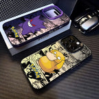 Cartoon Phone Case For PokemonS iPhone 16 15 14 13 12 11 Pro Max X XR XSMAX 8 7 Plus Candy Matte Shockproof Back Cover
