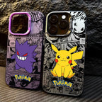 Anime PokÃ©mons Hot Pikachus Phone Case For iPhone 16 15 14 13 12 11 mini Pro Max X XR XSMAX 8 7 Plus Anti Fall Matte Back Cover