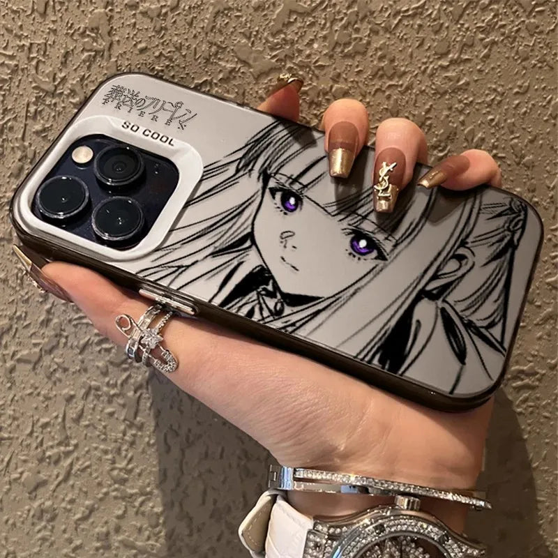 Anime FRIERENS Cute Phone Case for Samsung Galaxy S26 S25 S24 S23 S22 S21 S20 Note20 Ultra Edge Plus 4G 5G Anti Fall Matte Cover