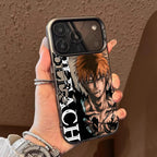 B-BLEACH Phone Case For iPhone 17 16 15 14 13 12 11 Pro Max Designer Matte Laser Aurora Funda Phone Case
