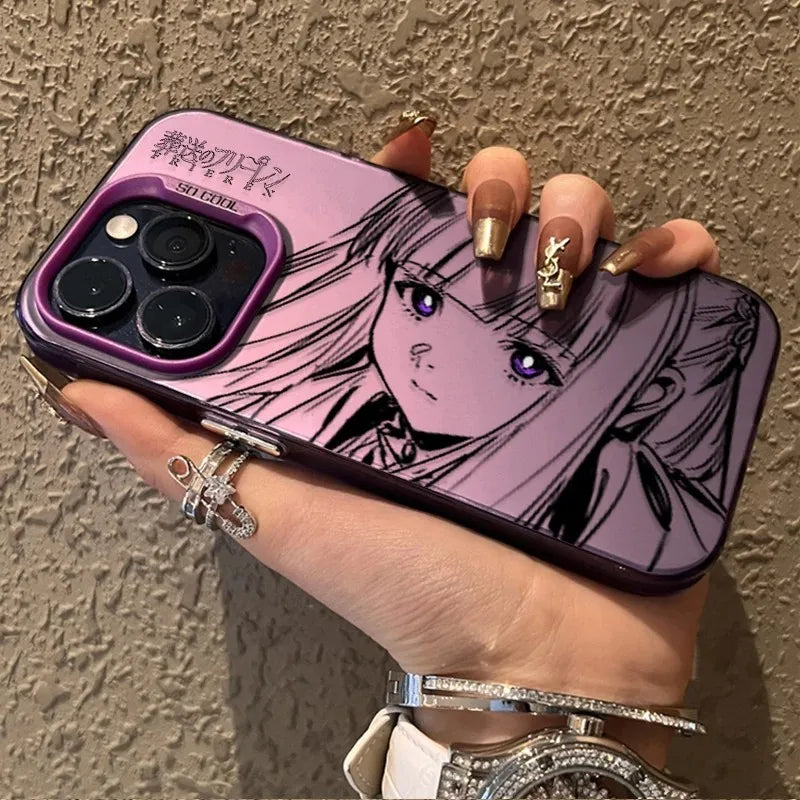 Anime FRIERENS Cute Phone Case For iPhone 17 16e 16 15 14 13 12 11 mini Pro Max X XR XSMAX 8 Air Plus Anti Fall Matte Back Cover