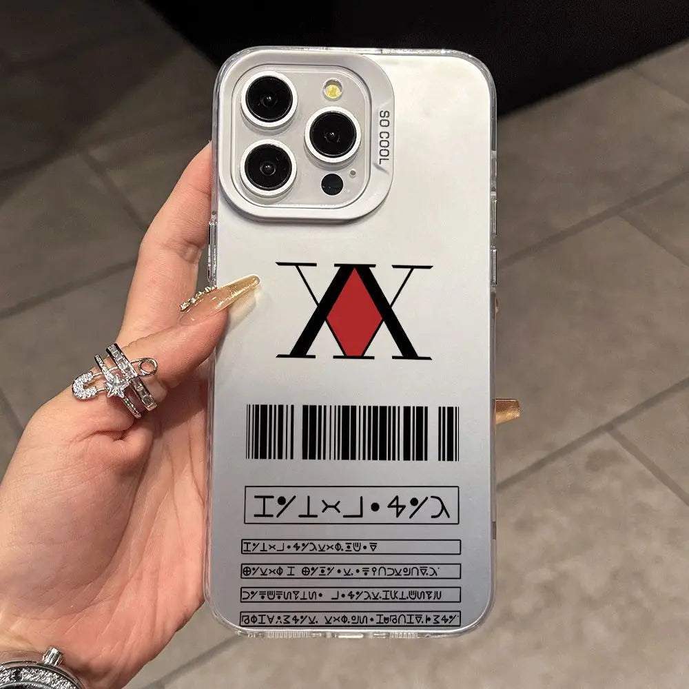 Cool Anime HUNTERSÃHUNTERS Phone Case For iPhone 17 17e 16e 16 15 14 13 12 11 mini Pro Max X Air Plus Anti Fall Matte Back Cover