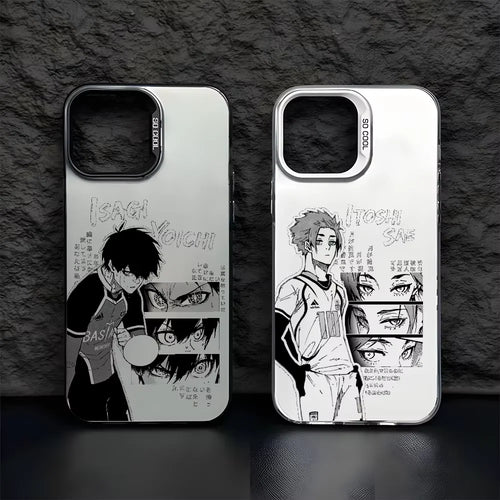 Anime Blue Lock Phone Case For iPhone 16 e 15 14 13 12 11 Pro Max Plus Mini X XS XR SE 2020 2022 Funda Coque