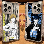 C-Chainsaw Mans Four Corner Anti Fall Airbag Case for iPhone 17 Air 16 15 14 Plus 13 12 11 Pro Max XS Max X XS Silicone Cover