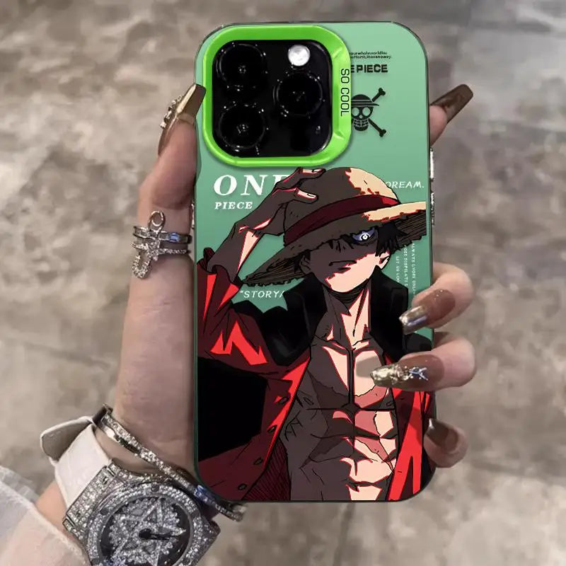 3D One Piece Monkey D. Luffy Phone Case for iPhone 11 12 13 14 15 16 17 Pro Max Plus mini 17promax straw hat Ã£ÂÂ«Ã£ÂÂÃ£ÂÂ£ Back Cover