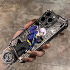 Hot Anime Plating Phone Case For iPhone 17 17e 16e 16 15 14 13 12 11 ProMax X XR Mini Air Plus Anti-Fall Airabag D-Dragons Balls