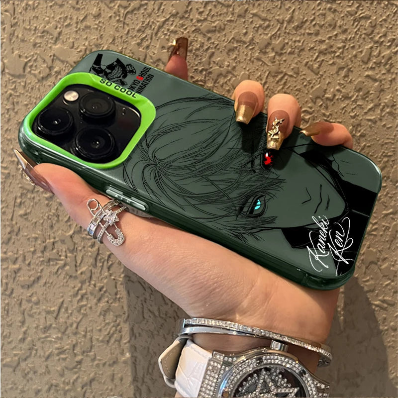 Anime Tokyo Ghoul Ken NEW Phone Case For iPhone 17 16e 16 15 14 13 12 11 Pro Max X XR XSMAX 8 7 Air Plus Anti Fall Matte Cover