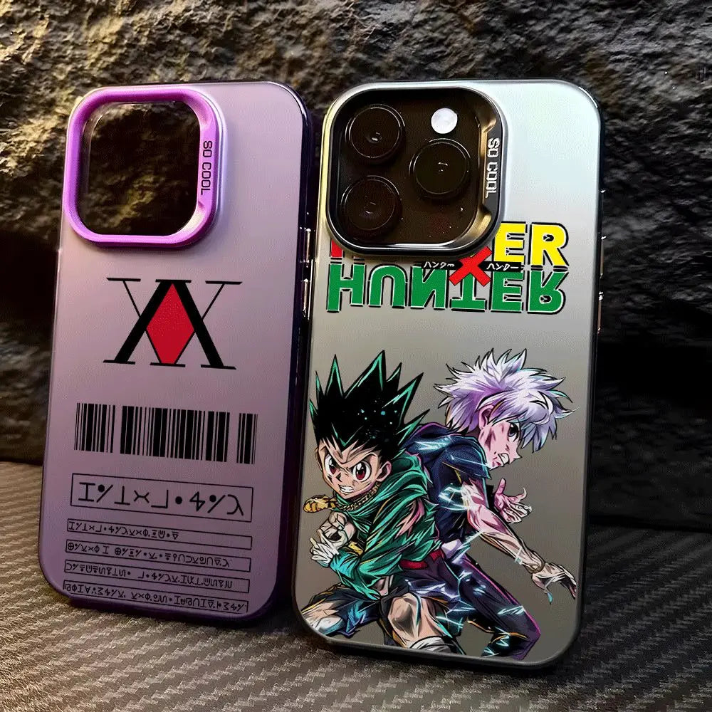 Cool Anime HUNTERSÃHUNTERS Phone Case For iPhone 17 17e 16e 16 15 14 13 12 11 mini Pro Max X Air Plus Anti Fall Matte Back Cover