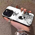 A-Akaza Demon Slayer Phone Case For IPhone 17 Pro Max 15 Pro 16 14 Plus 12 13 Mini 11 Pro Shockproof Colorful Cover