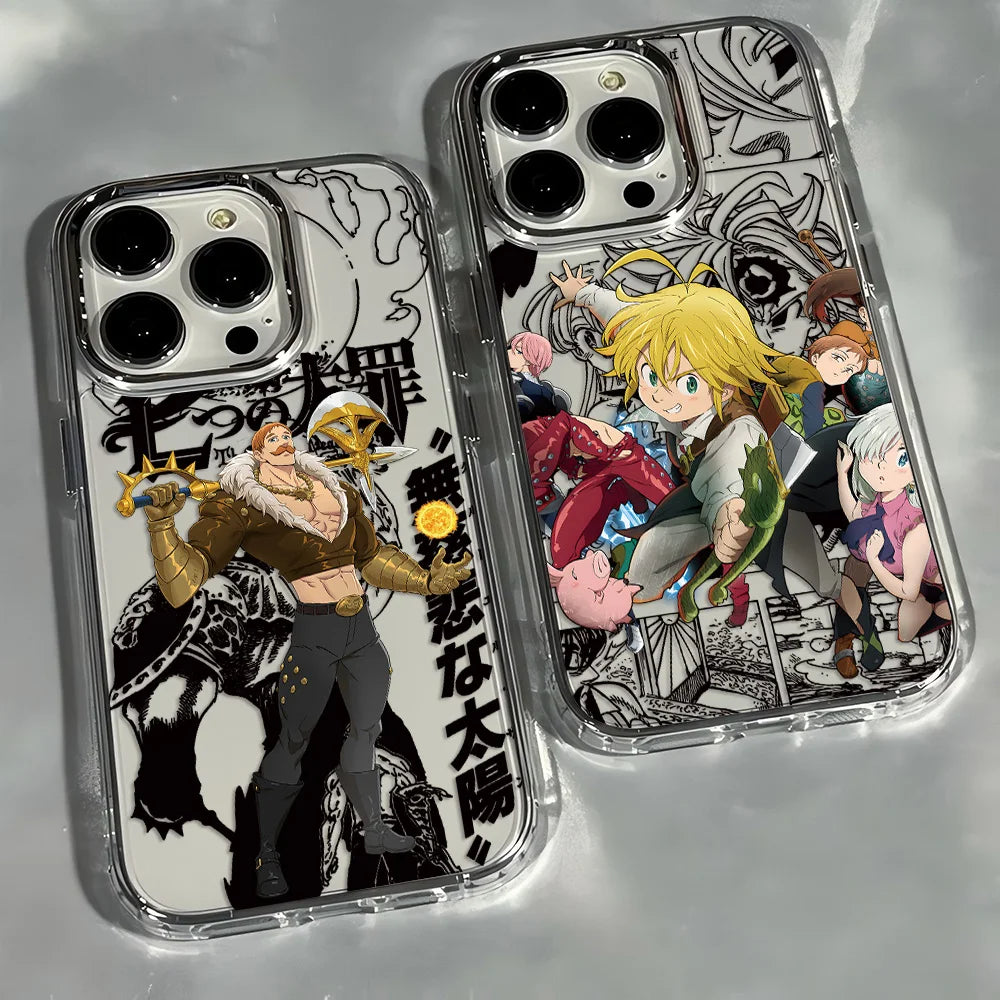 Anime The Seven Deadly Sins Phone Case for Samsung Galaxy S25 S24 S23 S22 S21 S20 Note20 FE Ultra Edge Plus 4G 5G Soft Cover