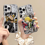 Anime The Seven Deadly Sins Phone Case For iPhone 17 16e 16 15 14 13 12 11 mini Pro Max X XR XSMAX 8 7 Air Plus Soft Cover