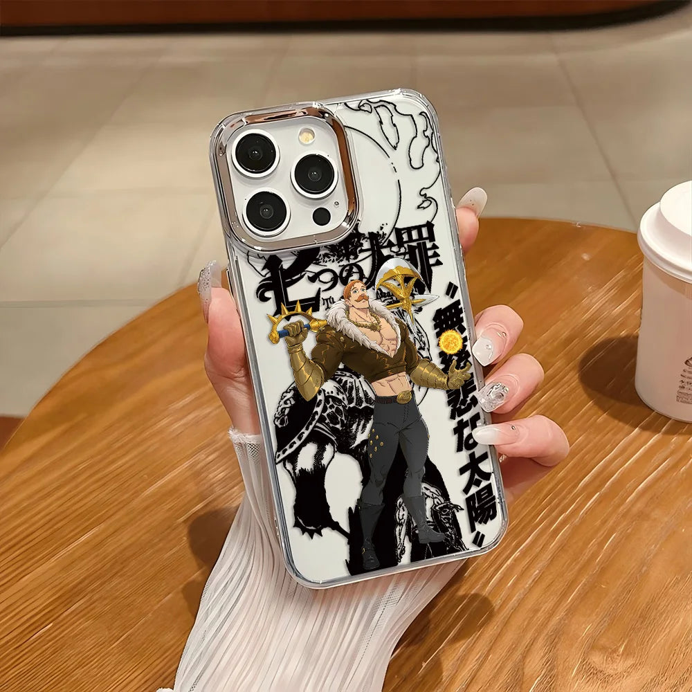 Anime The Seven Deadly Sins Phone Case for Samsung Galaxy S25 S24 S23 S22 S21 S20 Note20 FE Ultra Edge Plus 4G 5G Soft Cover