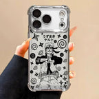 Anime NN-arutoS Clear Cover Case for iPhone 17 Air 16 15 14 Plus 16e 13 12 11 Pro Max