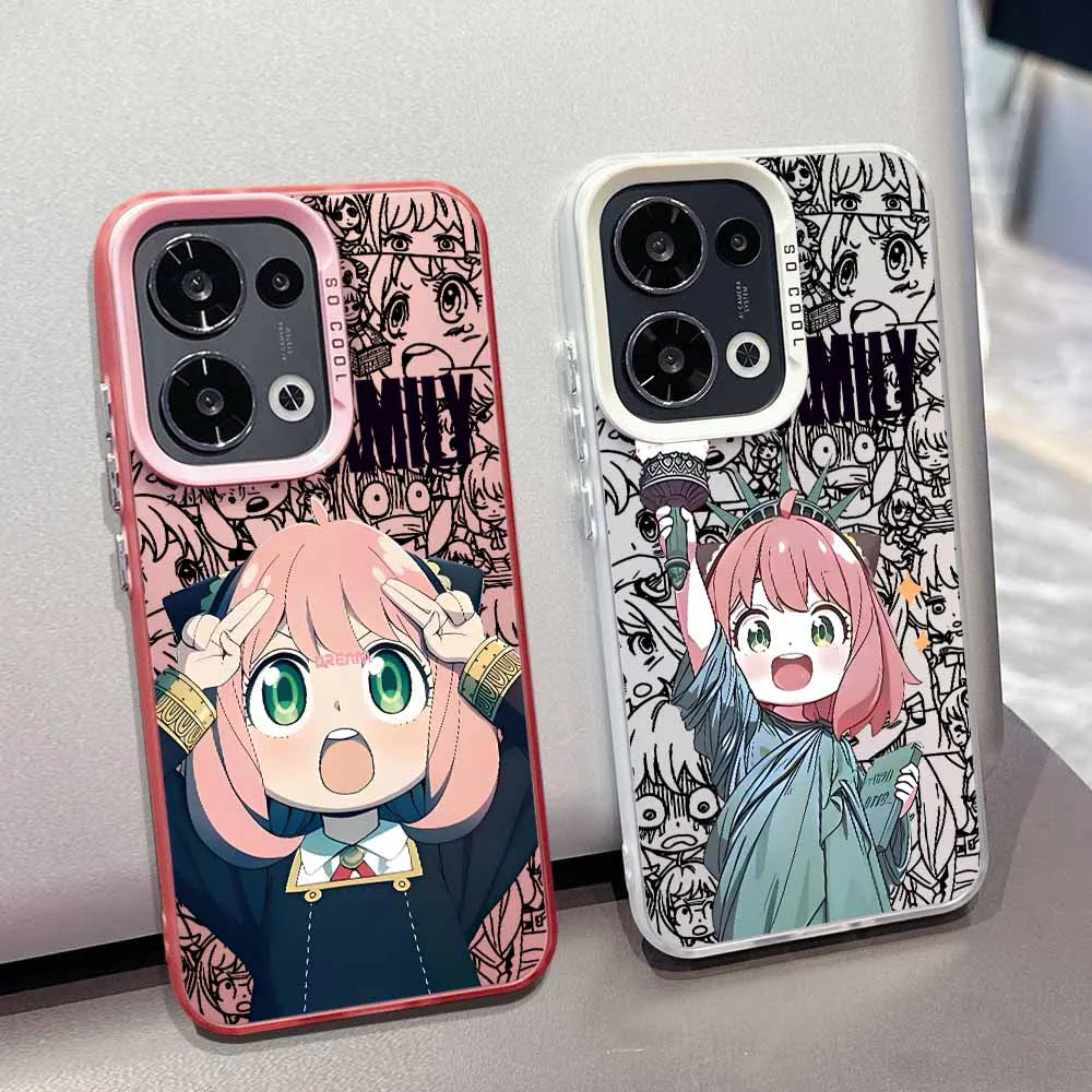 SPYÃFAMILY Anya Forger For Xiaomi Redmi Note 15 14 13 12 11E 11S 11 Pro Plus Lite Max Colorful Funda Silicone Soft Phone Case
