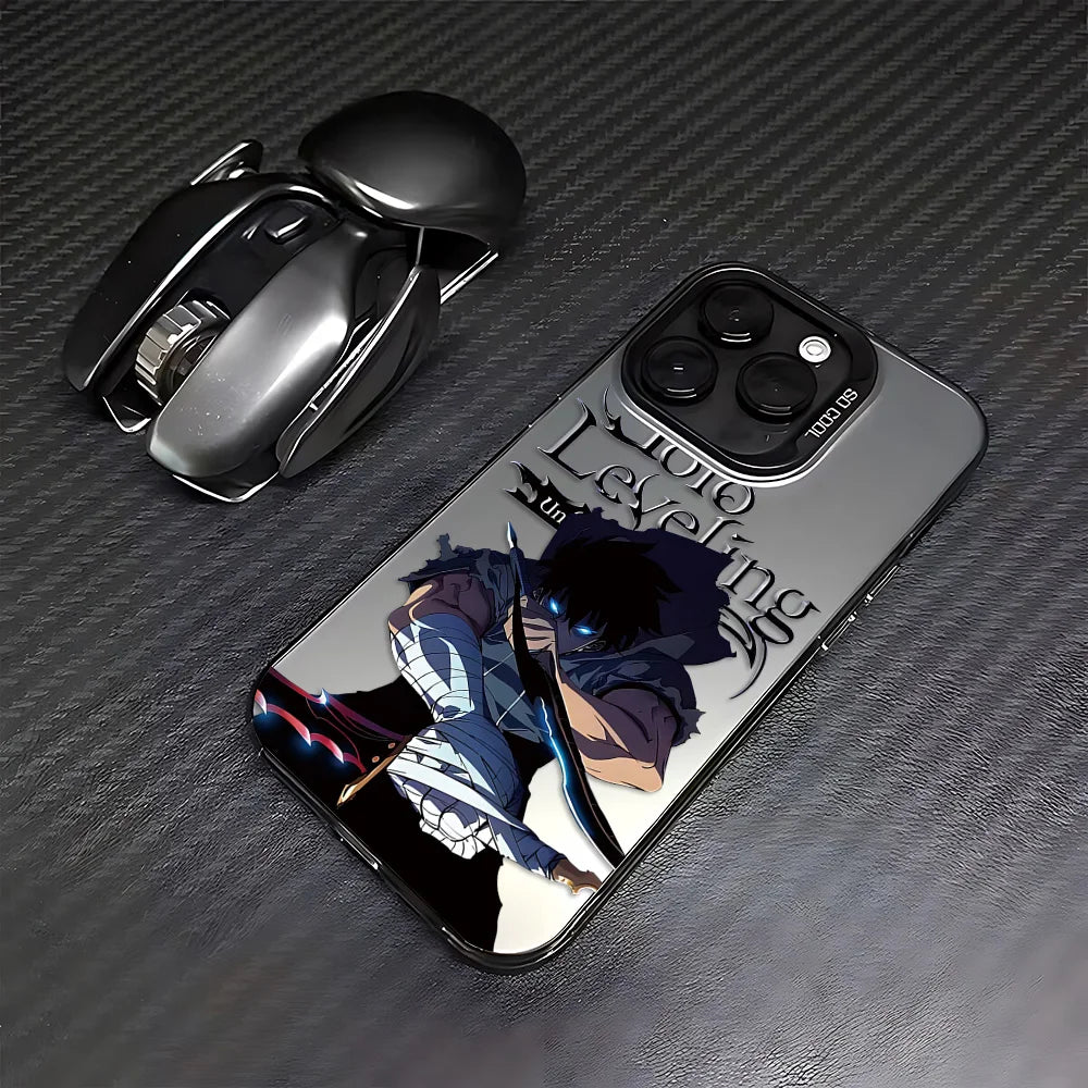 Anime S-Solo L-Leveling Phone Case for Samsung Galaxy S25 S24 S23 S22 S21 S20 Note20 FE Ultra Plus 4G 5G Anti Fall Matte Cover