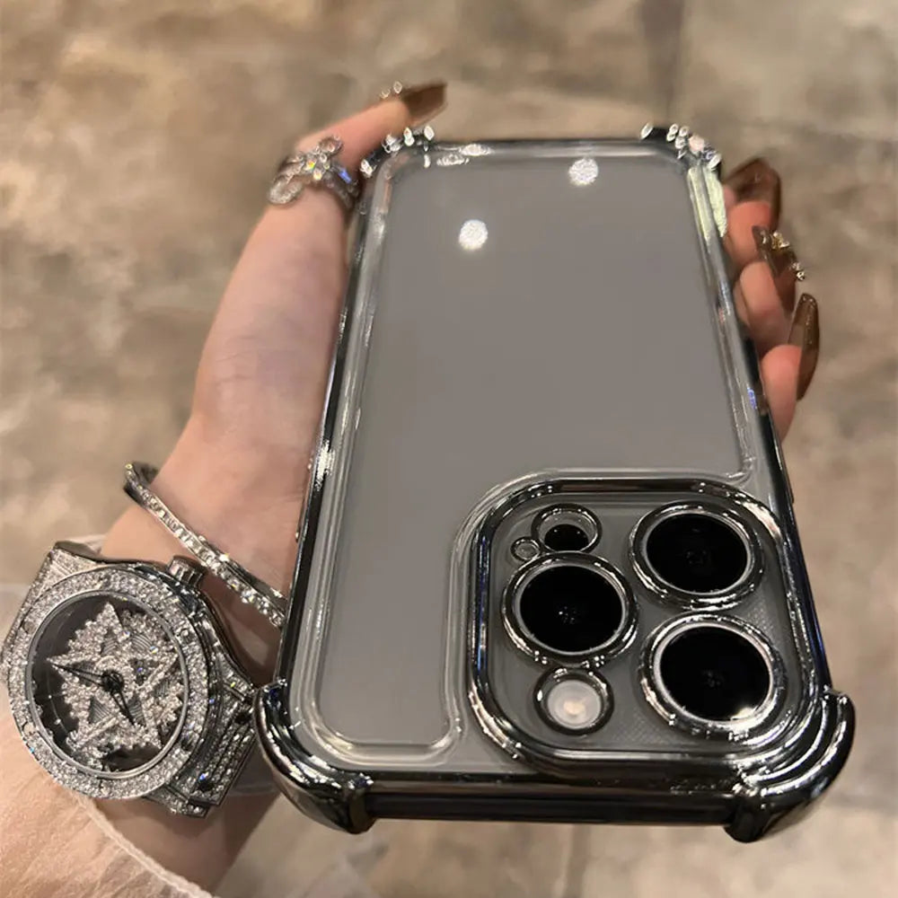 Popular Dragon Ball Plating Phone Case For iPhone 17 17e 16e 16 15 14 13 12 11 Pro Max X XR XSMax 7 8 Mini Air Plus Anti-Fall