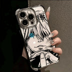 Anime Jujutsu Kaisen Phone Case For iPhone 17 Air 16 e 15 14 13 12 11 Plus Mini Pro Max X XR XS SE Shockproof Gojo Plating Case
