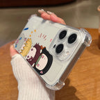 Cute D-Demons S-Slayers Phone Case for Apple iPhone 17 Air 16 15 14 Plus 13 12 11 Pro Max Anti-drop Soft Transparent Cover