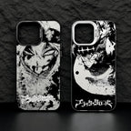 Asta Cartoon B-Black Clover Phone Case iPhone 11/12/13/14/15/16/17 Pro Max Aurora TPU Case Shockproof Slim Stylish Cover