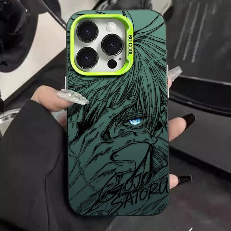 Gojo Satoru Signature New Phone Case for IPhone 17 16 15 14 13 12 11 Pro Max Plus 17 Air 16E X XR XS Max Shockproof Back Cover