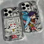 Anime Hot Dandadan Phone Case for Xiaomi Redmi A3 A5 10C 12 13 13C 14C Note10 11 12 13 14 Pro Plus 4G 5G Transparent Soft Cover