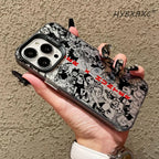 Black HUNTERÃHUNTER Hot Anime Phone Case FOR IPhone 17 16 15 Pro MAX 14 13 12 16e 15Pro Plus Shell 17Air Silver Shell IMD Covers