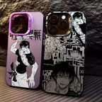 J-Jujutsu Toji Kaisen F-Fushiguro  For iPhone 17 16 15 14 13 12 11 Pro MAX Matte Shockproof Back Anti Fall Matte Cover