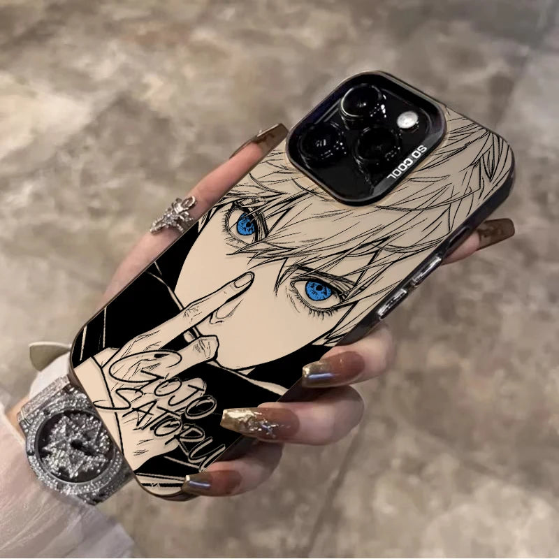 Gojo Satoru Signature New Phone Case for IPhone 17 16 15 14 13 12 11 Pro Max Plus 17 Air 16E X XR XS Max Shockproof Back Cover