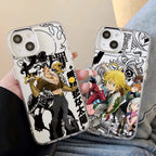 Anime The Seven Deadly Sins Phone Case for Samsung Galaxy S25 S24 S23 S22 S21 S20 Note20 FE Ultra Edge Plus 4G 5G Soft Cover