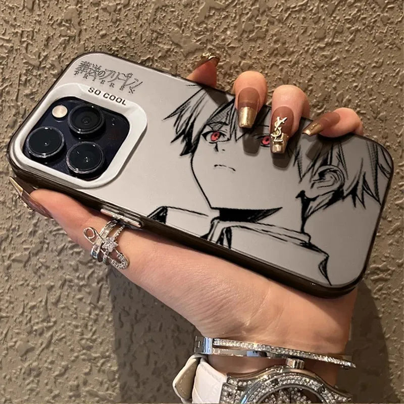 Anime FRIERENS Cute Phone Case For iPhone 17 16e 16 15 14 13 12 11 mini Pro Max X XR XSMAX 8 Air Plus Anti Fall Matte Back Cover