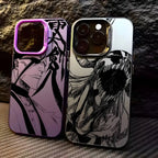 Anime B-Bleach Phone Case For iPhone 17 16 15 14 13 12 11 Pro Max Air multicolor Matte Laser Metallic Aurora Funda